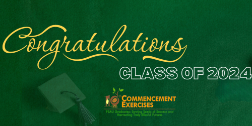 Congratulations to the Class of 2024 Graduates!