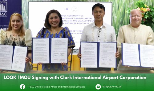 PSAU-CIAC Partnership for Clark National Food Hub