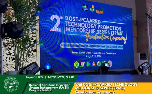 2nd DOST-PCAARRD Technology Mentorship Series (TPMS) Graduation Ceremony
