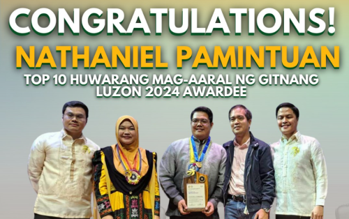 Top 10 Huwarang Mag-aaral ng Gitnang Luzon 2024