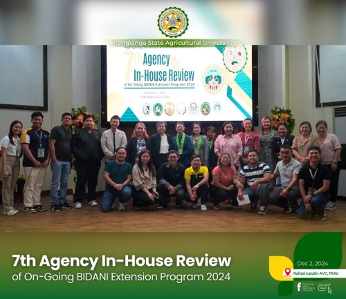 7TH AGENCY IN-HOUSE REVIEW OF ON-GOING BIDANI EXTENSION PROGRAM 2024