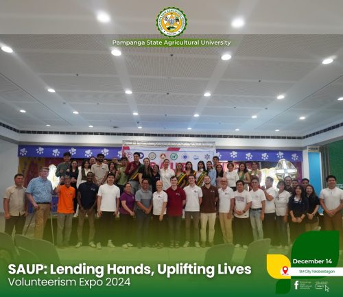 SAUP: LENDING HANDS, UPLIFTING LIVES VOLUNTEERISM EXPO 2024