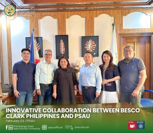 INNOVATIVE COLLABORATION BETWEEN BESCO CLARK PHILLIPHINES AND PSAU