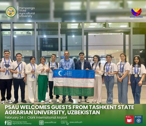 PSAU warmly welcomes our esteemed guests from Tashkent State Agrarian University, Uzbekistan!