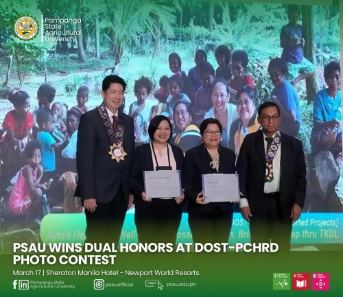 PSAU Wins Dual Honors at DOST-PCHRD Photo Contest!
