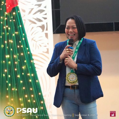 PSAU Opens ISO-QMS 1st Surveillance Audit